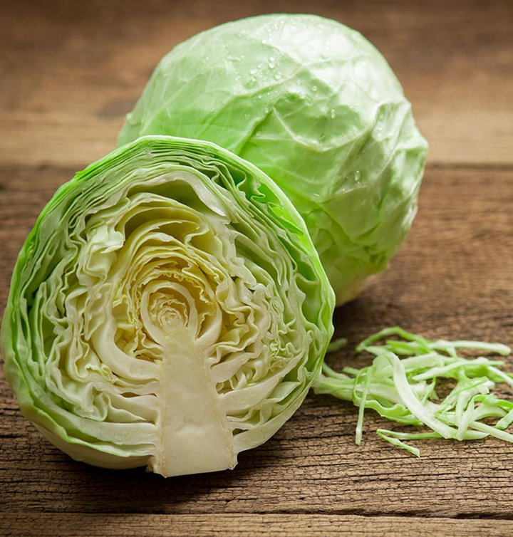 Organic Cabbage Green Half | FreshBox