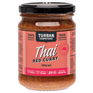 Turban Chopsticks Thai Red Curry Paste 240g