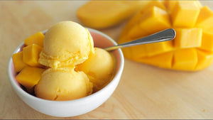 Mango Coconut Milk Ice-Cream