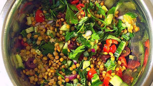 Mediterranean Lentil Salad