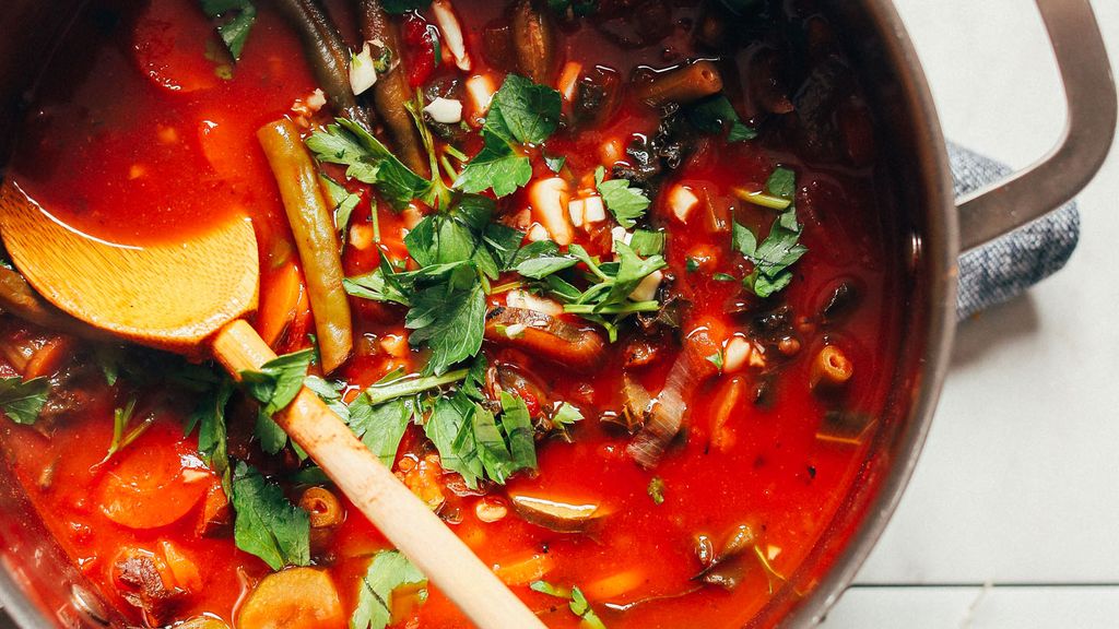 Minestrone Soup Immune Recipe