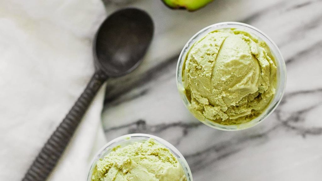 No-Churn Vegan Avocado Ice-Cream