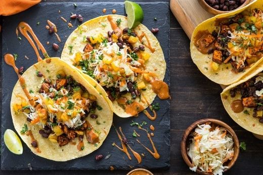 Roasted Sweet Potato Tacos | FreshBox