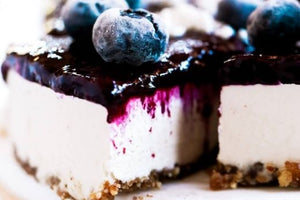 Vegan Blueberry Yoghurt Cheesecake | FreshBox