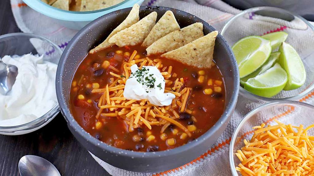 Vegan Taco Soup