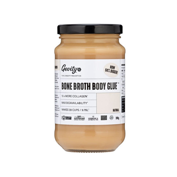 Bone Broth Body Glue Natural 390g Gevity Rx