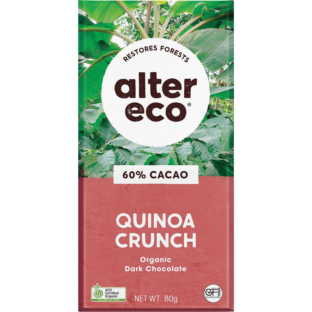 Alter Eco Chocolate Quinoa 80g