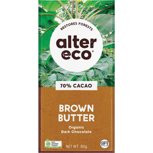 Alter Eco Chocolate Brown Butter 80g