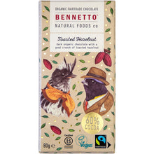 Bennetto Chocolate Toasted Hazelnut 80g