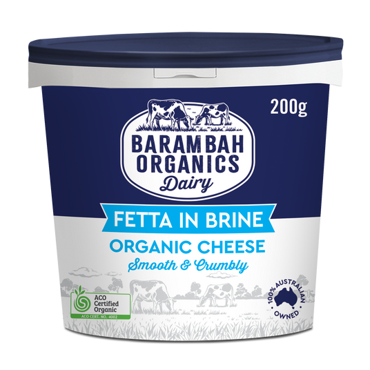 Cheese Feta Barambah Organics 200g