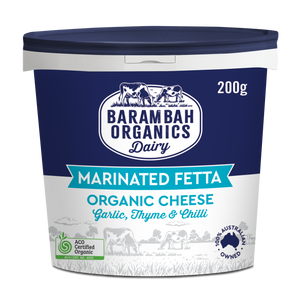 Cheese Feta Marinade Barambah Organics 200g