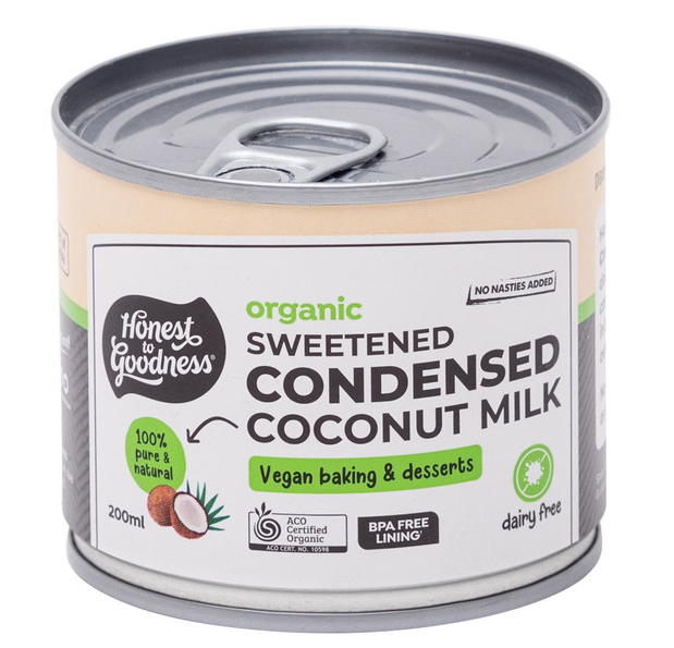 Organic sweetened condensed Coconut Milk 200g