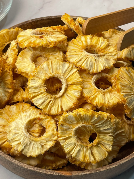 Organic Dried Pineapple Rings 100g