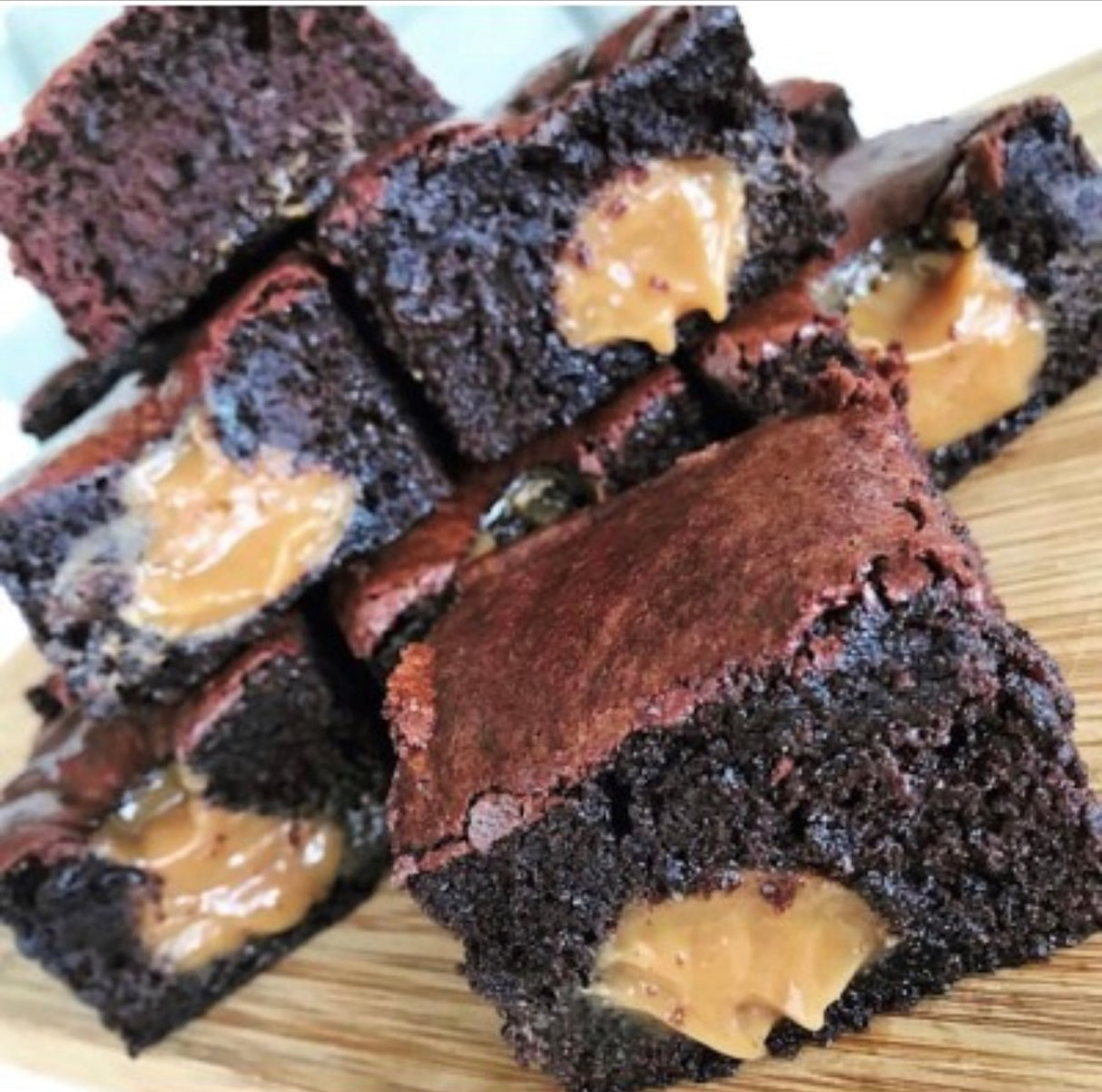 Dulce de leche Fudge Brownie GF