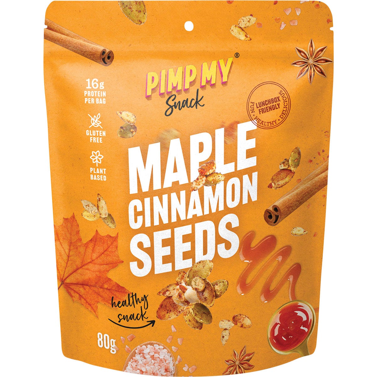 PIMP MY SNACK Maple Cinnamon Seeds 80g