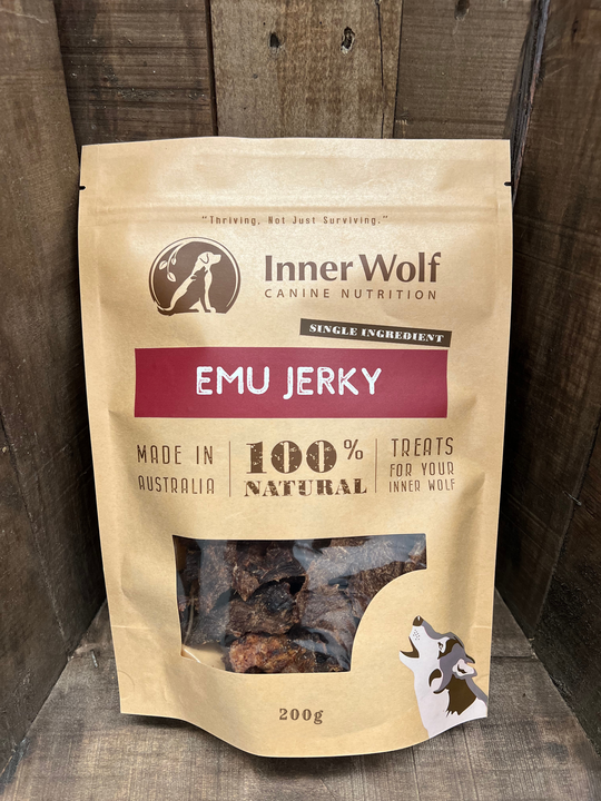 INNER WOLF Emu Jerky 200g