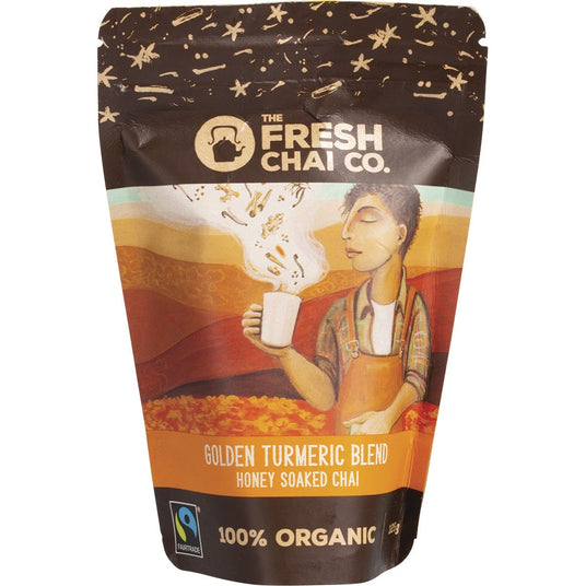 Chai Golden Turmeric Blend Organic 125g - The Fresh Chai