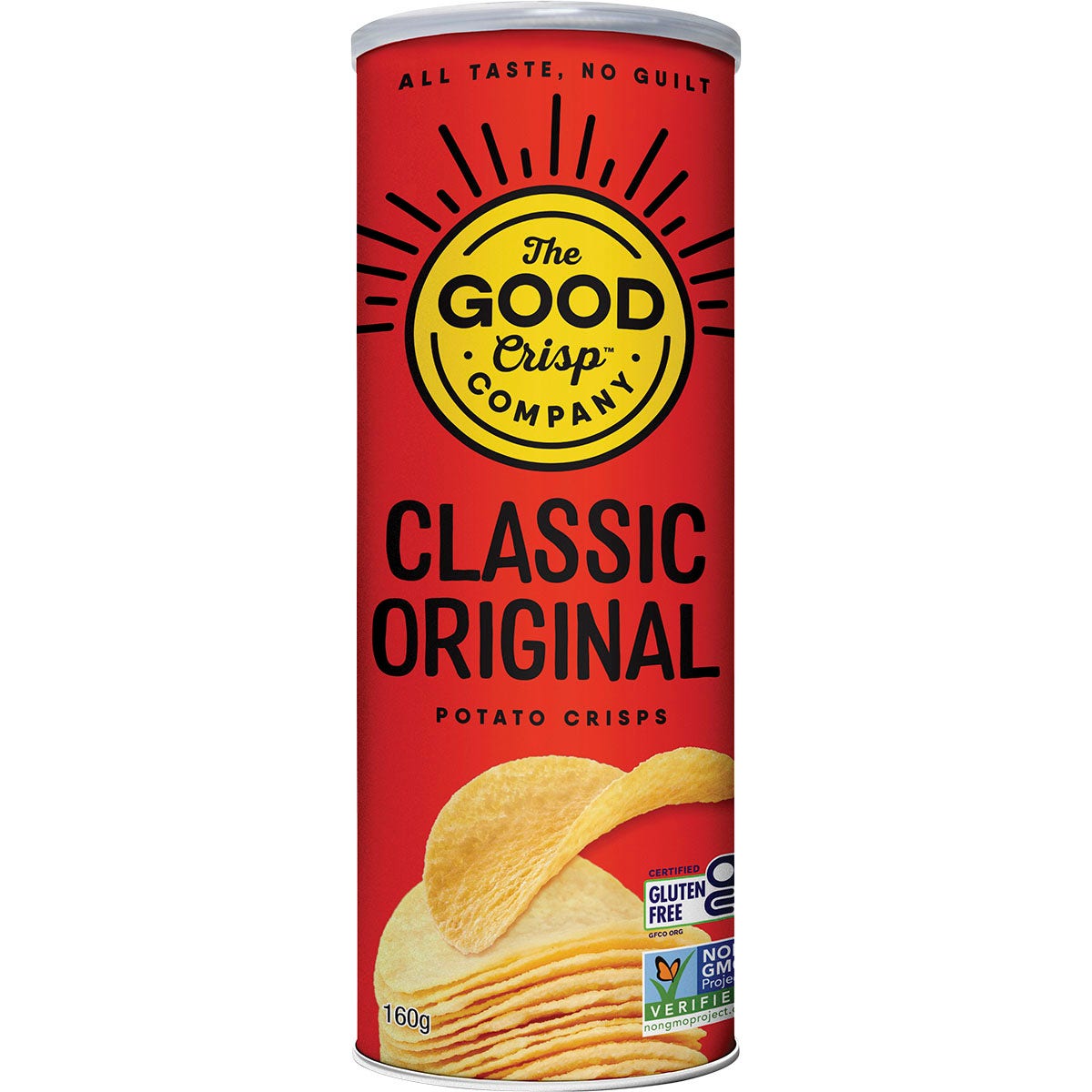 Potato Crisps Chips Classic Original salt 160g