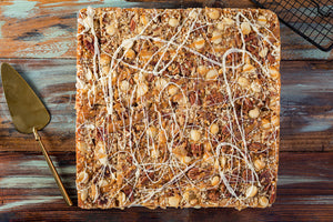 Gluten-Free Maple Pecan Blondie - The Skinny Blonde