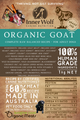 INNER WOLF Inner Wolf Organic Goat 1kg