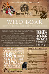 INNER WOLF Inner Wolf Wild Boar 1kg