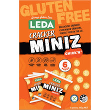 Leda Cracker Miniz Chick'n Multi 6 Pack 25g snack size