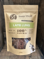 INNER WOLF Lamb Lung (Lamb Puff) 100g PRE ORDER ONLY