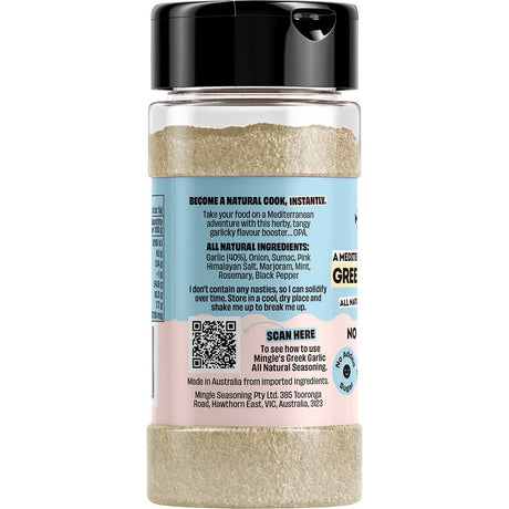 Mingle Greek Garlic All Natural Seasoning 45g