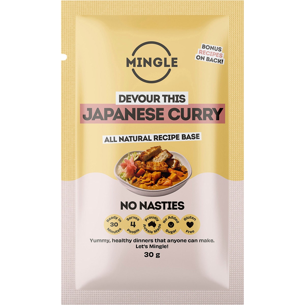 Mingle Japanese Curry All Natural Recipe Base 30g