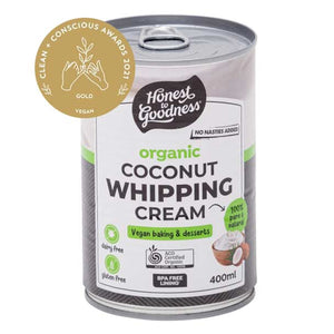 Organic Coconut Whipping Cream 400ml