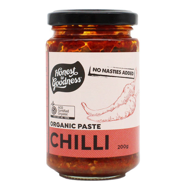 Organic Chilli Paste 200g