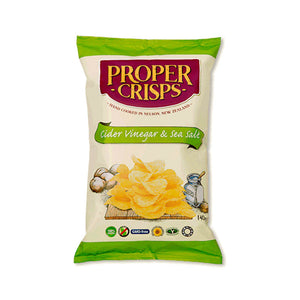 Proper Crisps Cider Vinegar & Sea Salt 140g