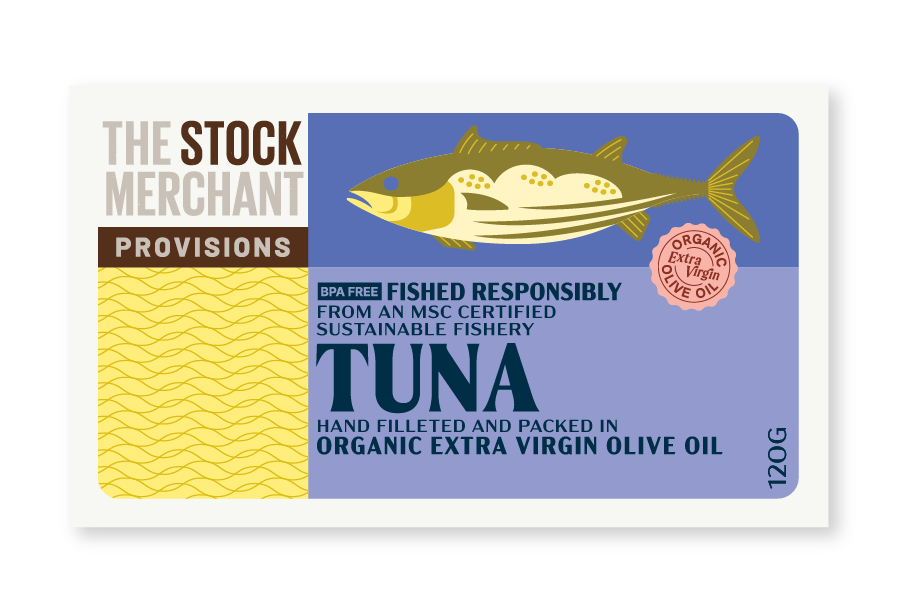 Stock Merchant Tuna In Extra Virgin Olive Oil - 120g