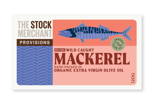 The Stock Merchant Mackerel in Extra Virgin Olive Oil 120g