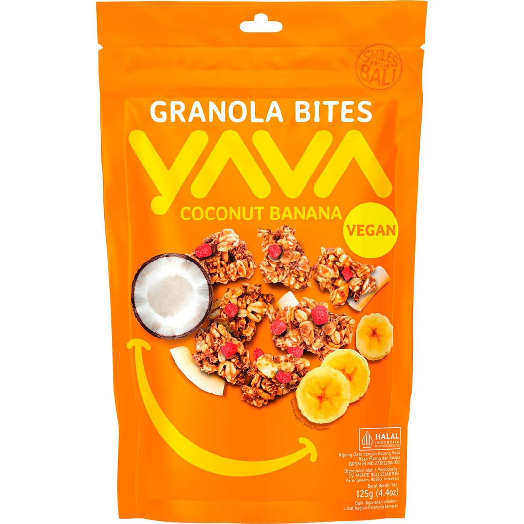 Granola Bites Coconut Banana Yava 125g
