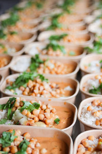 “Butter" Chickpea Curry with Coconut Coriander Rice