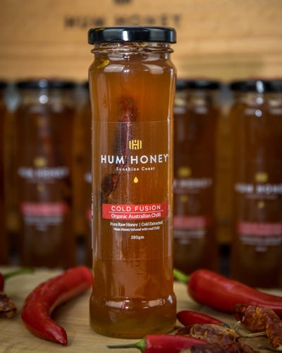 Hum Honey 280g Cold Fusion Organic Chilli