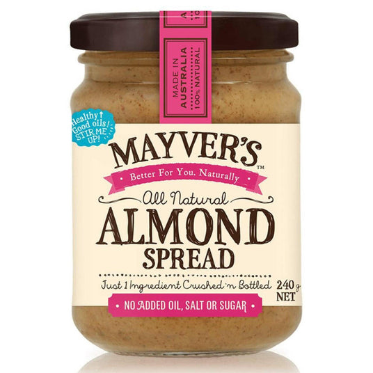 Mayvers Almond Spread 240g