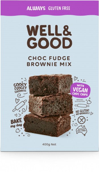 Well Good Choc Fudge Brownie GF Vegan