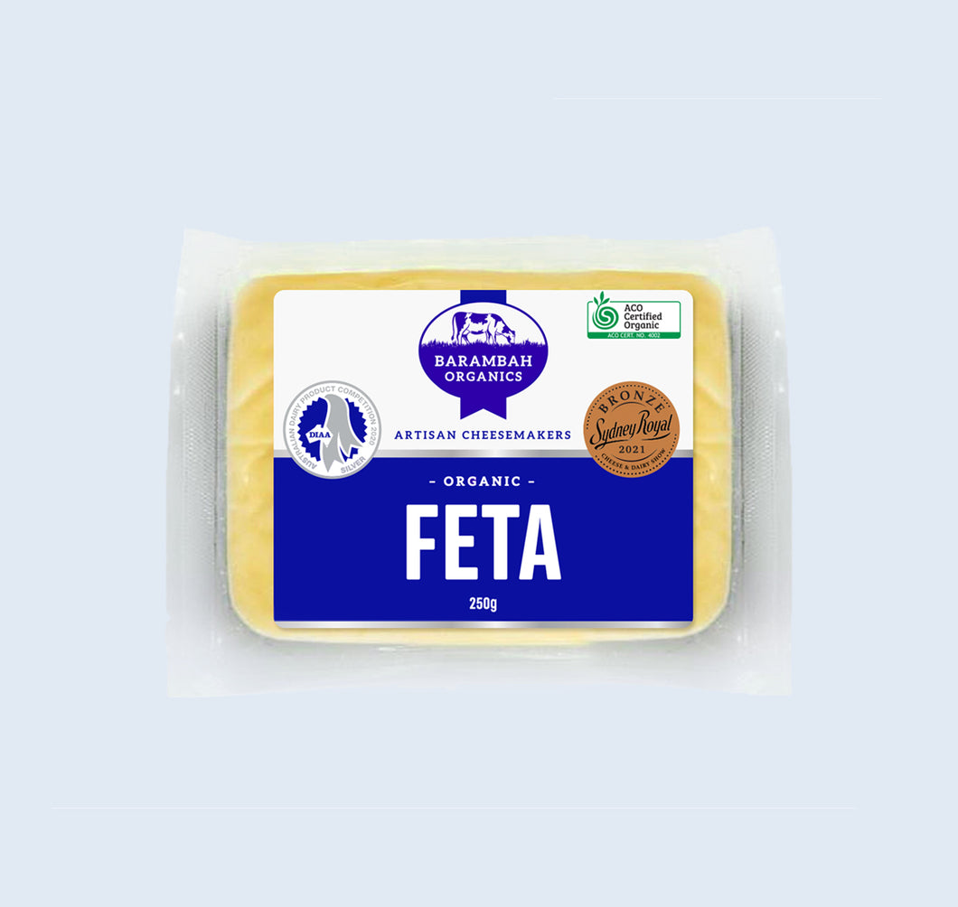 Cheese Feta Barambah Organics 200g