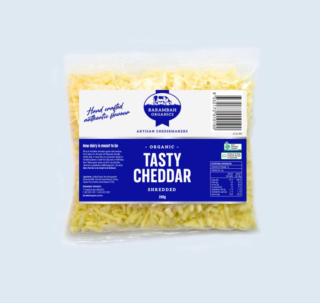 Cheese Cheddar Shredded 250g