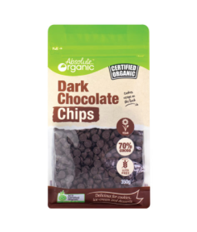 Chocolate Chips Dark 350g | FreshBox