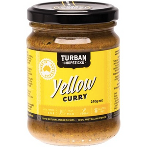 Turban Chopsticks Paste Yellow Curry 240g