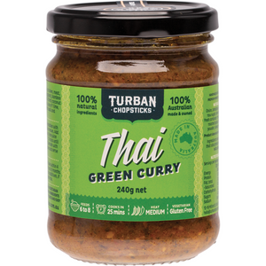 Turban Chopsticks Paste Thai Green Curry 240g